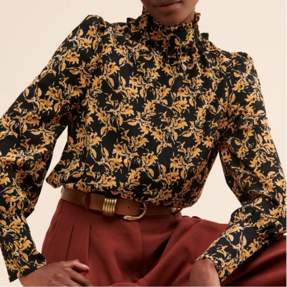 New without tags ICHI viola blouse XL
